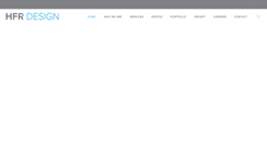 Desktop Screenshot of hfrdesign.com